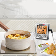 Thermomètre à viande TempPro TempTrack CORE TP16S à laisser en place — Sonde compatible four avec alarme intelligente