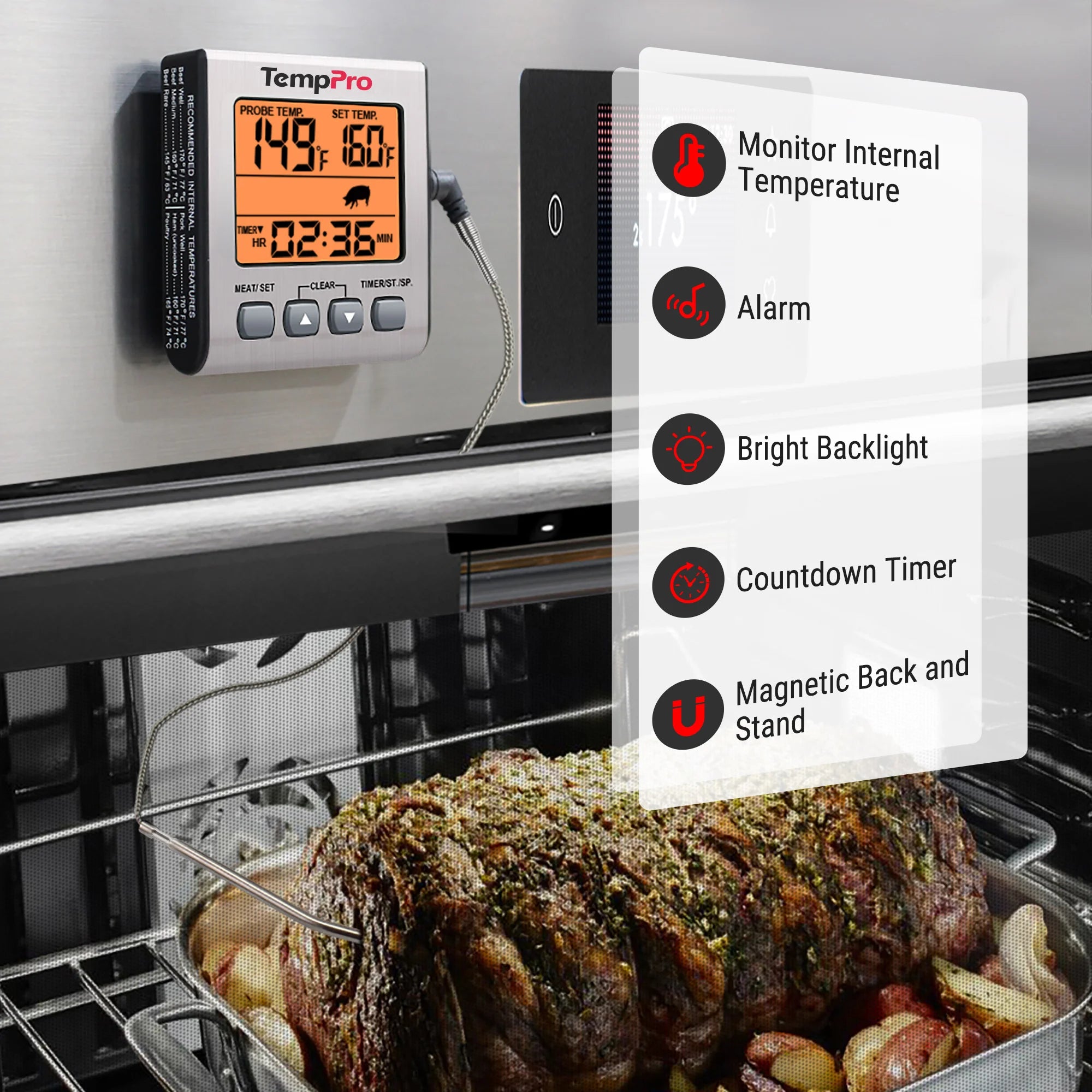 Termómetro para carne sin enjuague TP16S