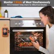 TempPro TP20B Wireless Leave-In Meat Thermometer + TP03H Instant-Read Thermometer — Value Pack