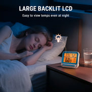 Thermomètre de piscine numérique sans fil ThermoPro TP211B de 152 m