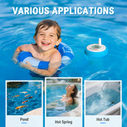 Thermomètre de piscine numérique sans fil ThermoPro TP211B de 152 m