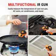 Pistola Termómetro Infrarrojo TempPro TempScan CORE TP30 — Temperatura de Superficie sin Contacto, D:S 12:1