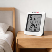 TempPro TempAir ELITE TP350 Bluetooth Hygrometer & Thermometer — 260ft Range, 2-Year Data Storage