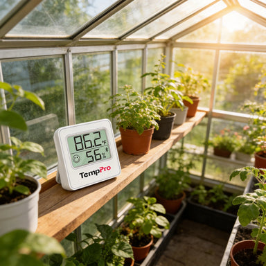 Thermomètre et hygromètre d'intérieur Bluetooth TempPro TempAir ELITE TP357 — Portée de 80 m, alertes instantanées