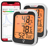 Thermomètre et hygromètre d'intérieur Bluetooth TP358 (lot de 2)