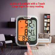 TempPro TP358 Bluetooth Hygrometer + TP49B Mini Hygrometer 3-Pack — Indoor Temperature & Humidity Monitor