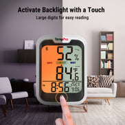 TempPro TempAir ELITE TP358 Bluetooth Indoor Hygrometer & Thermometer — 260ft Range, Smart App