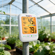 Termohigrómetro y termómetro Bluetooth para interiores TempPro TempAir ELITE TP359 — Alcance de 80 m, aplicación inteligente