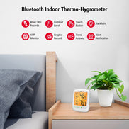 Termohigrómetro y termómetro Bluetooth para interiores TempPro TempAir ELITE TP359 — Alcance de 80 m, aplicación inteligente