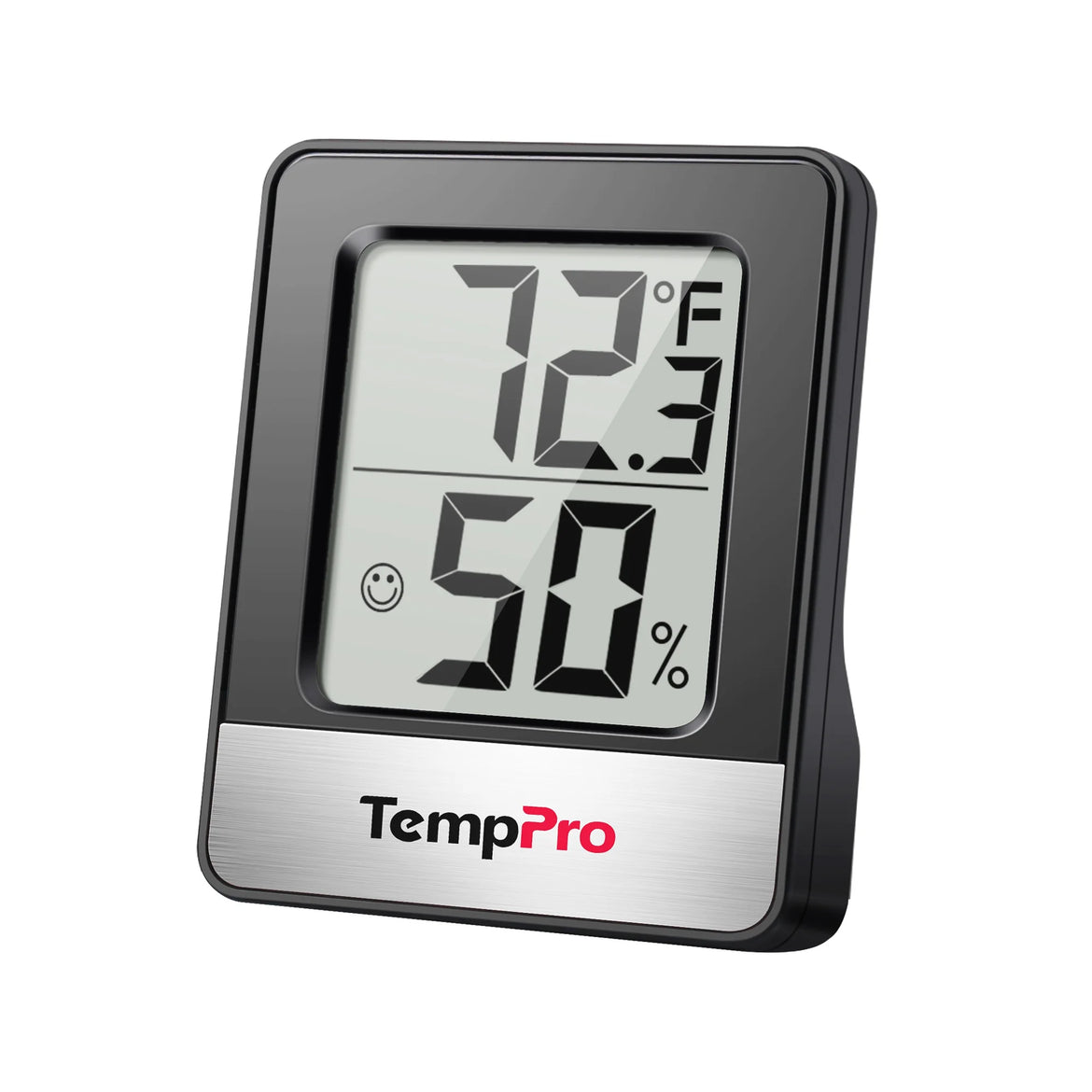 TempPro TempAir CORE TP49 Indoor Thermometer & Hygrometer — ±1°F/±2% RH, Comfort Indicator
