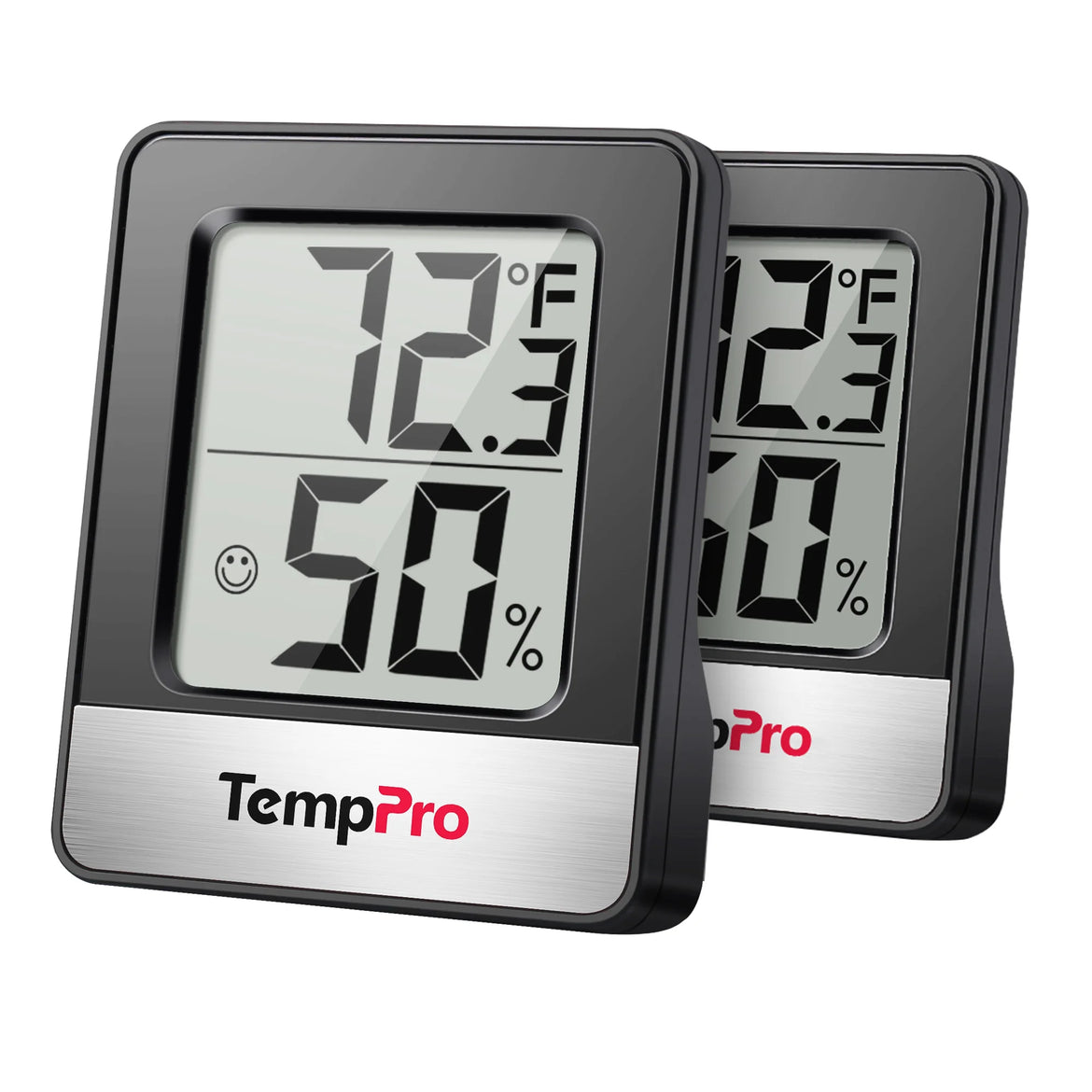 TempPro TempAir CORE TP49 Indoor Thermometer & Hygrometer — ±1°F/±2% RH, Comfort Indicator
