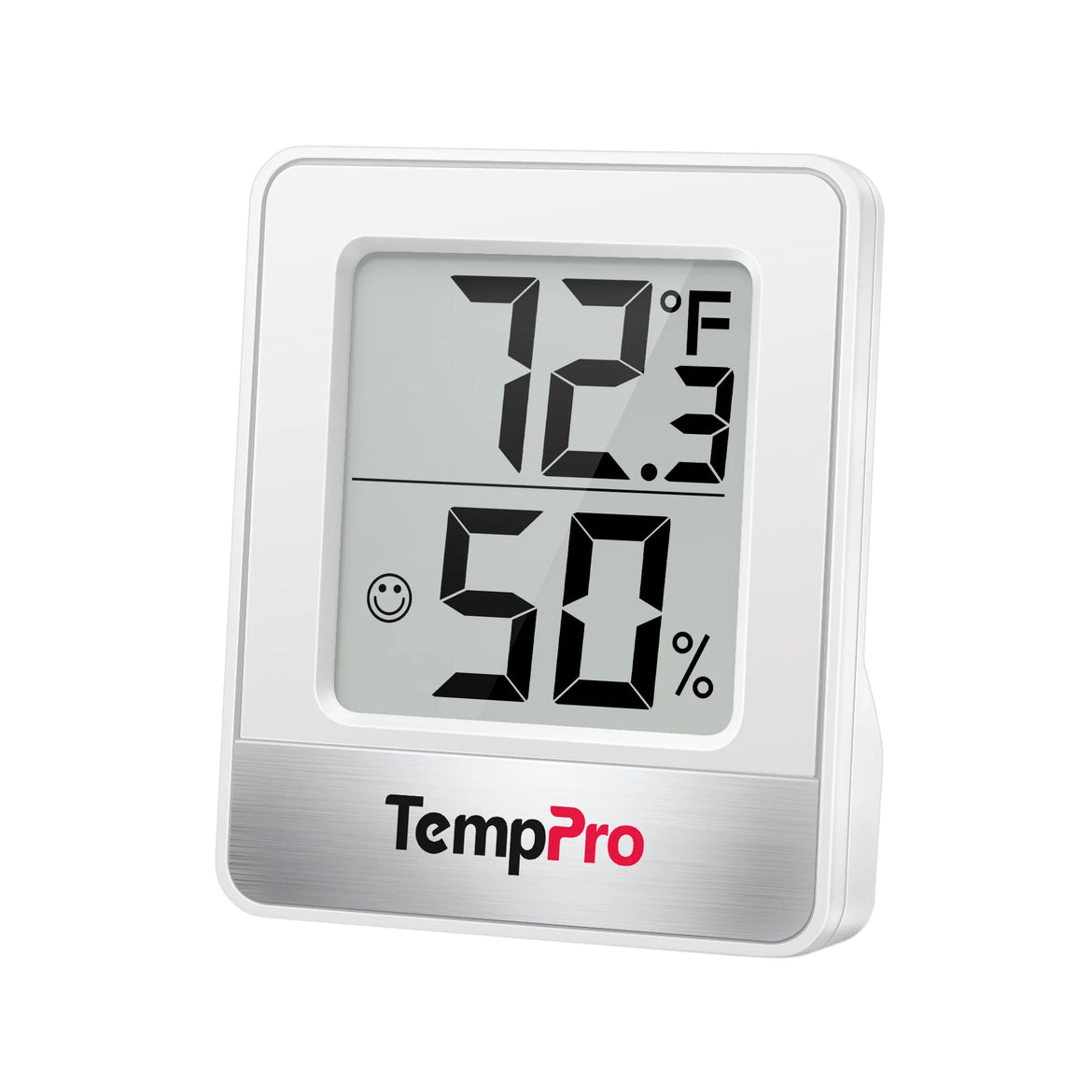 TempPro TempAir CORE TP49 Indoor Thermometer & Hygrometer — ±1°F/±2% RH, Comfort Indicator