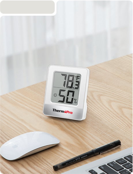 TP49W 3-Packs Digital Indoor Thermometer Hygrometer