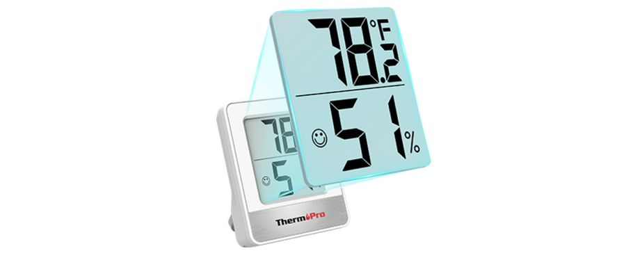 TP49W 4-Pack Digital Indoor Thermometer Hygrometer