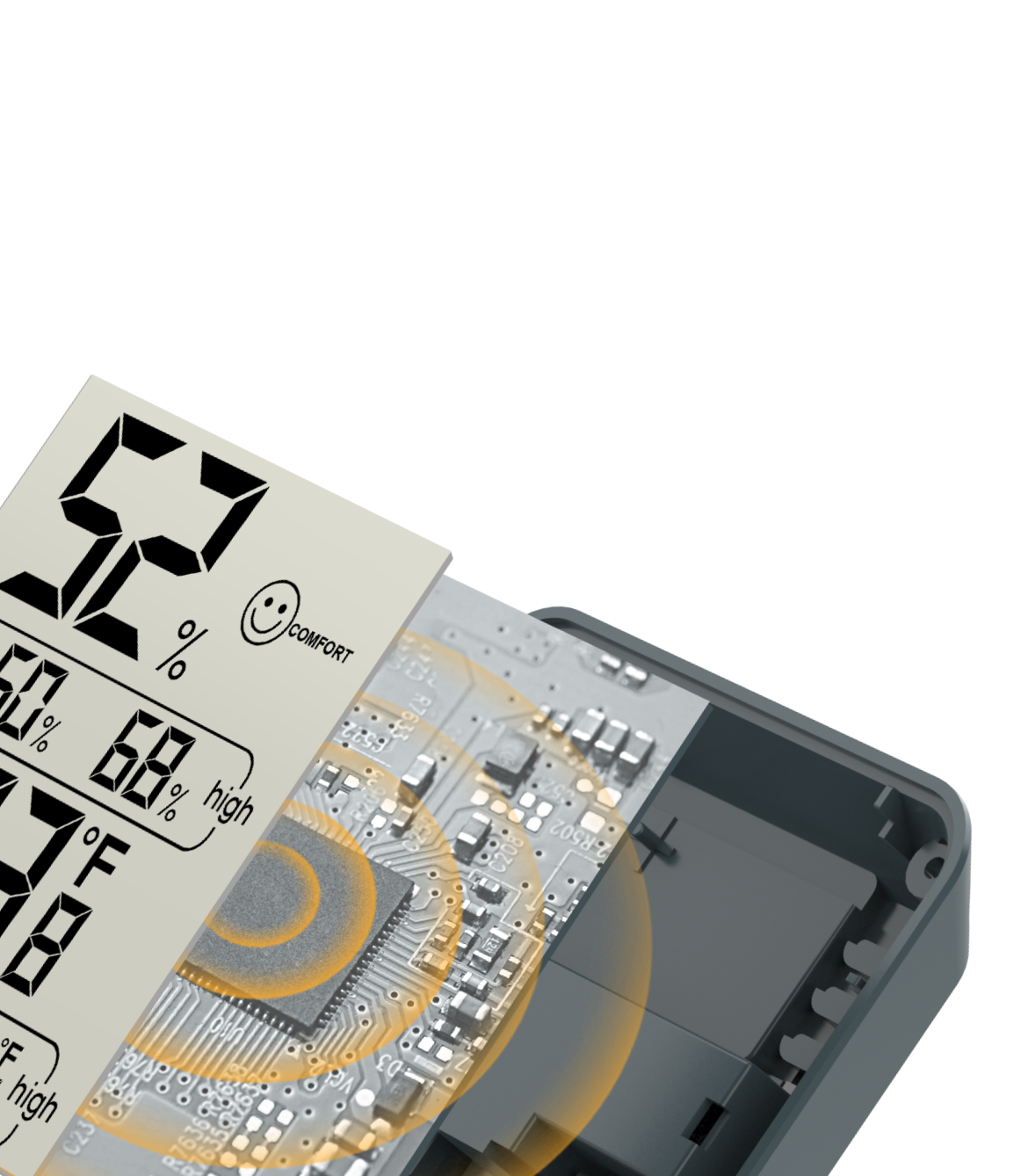 TempPro TP50 3-Pack Digital Indoor Hygrometer/Thermometer