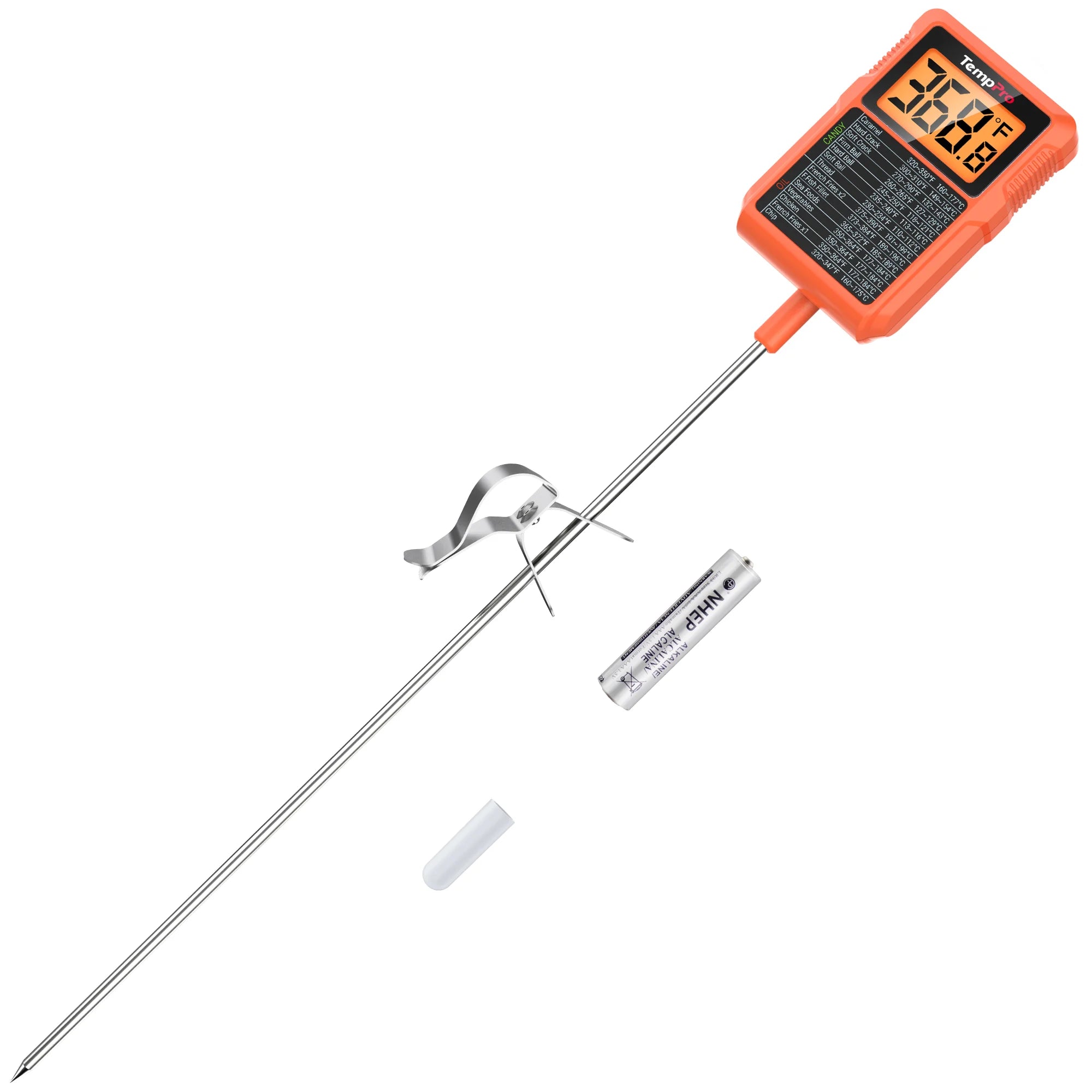 TempPro TP510 Candy & Deep-Fry Thermometer — 8