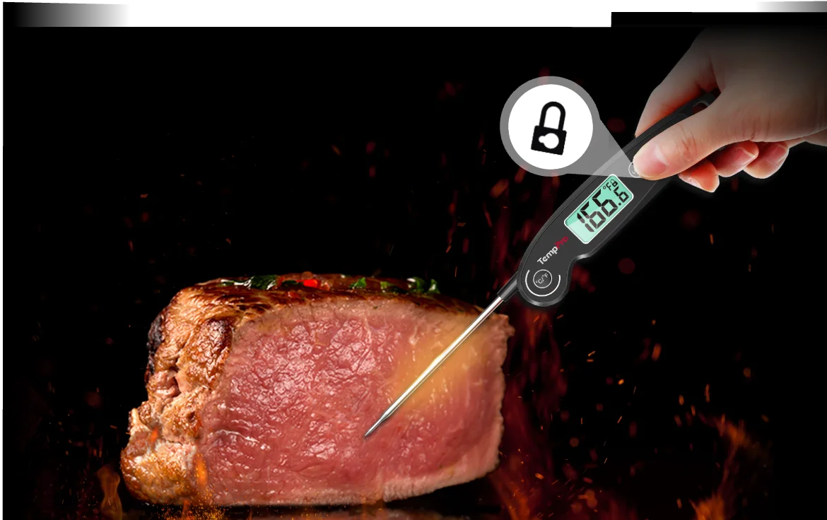 Thermomètre à viande à lecture instantanée TP605