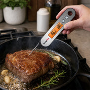 TempPro TempSwift PLUS TP610 Leave-In Meat Thermometer — Oven-Safe Probe, Instant Alarm