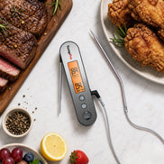 TempPro TempSwift PLUS TP610 Leave-In Meat Thermometer — Oven-Safe Probe, Instant Alarm