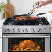 TempPro TempSwift PLUS TP610 Leave-In Meat Thermometer — Oven-Safe Probe, Instant Alarm