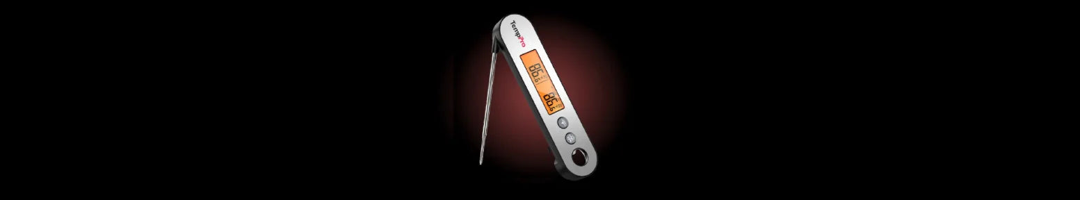 TempPro TP610 Leave-In Meat Thermometer — Oven-Safe Probe, Instant Alarm