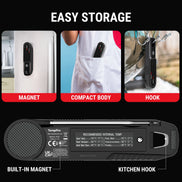 TempPro TP622 Lightning Instant-Read Meat Thermometer — Ultra-Fast, Waterproof