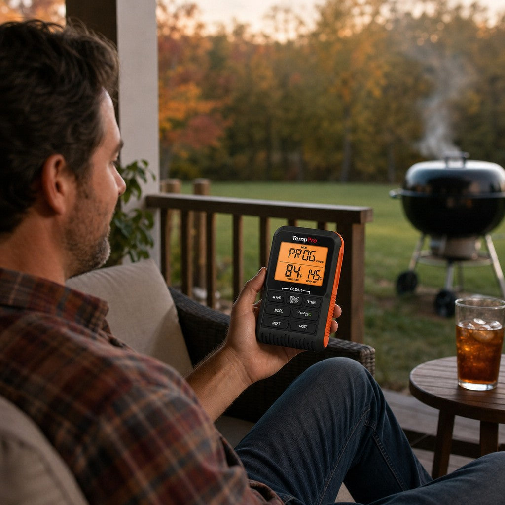 Starter Kit (2nd Batch): Bluetooth, App-Free 300' Wireless, Instant-Read & Timer