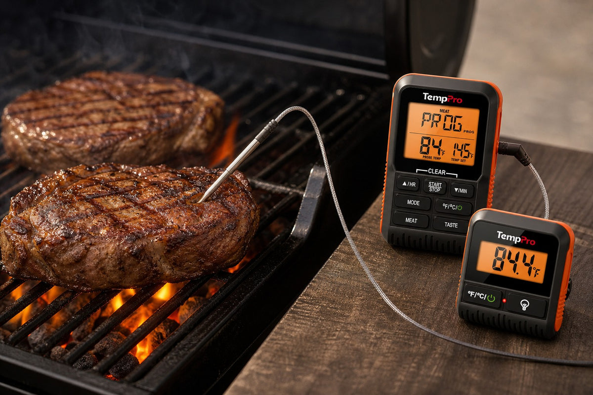 TP806BW 300FT Wireless Meat Thermometer accurate readings