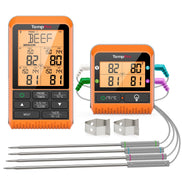 Thermomètre à viande sans fil TempPro TempSync PLUS TP829B — Portée RF de 300 m, 4 sondes et double minuterie