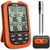 Thermomètre à viande sans fil TempPro TempSpike XR TP863B — Portée RF de 600 m, 2 sondes sans fil
