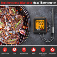 Termómetro inalámbrico para carne con Bluetooth TP920