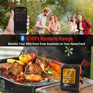 Termómetro inalámbrico para carne con Bluetooth TP920