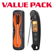 TempPro TempSpike TP960 Wireless Meat Thermometer + TP605 Instant-Read Thermometer — Value Pack