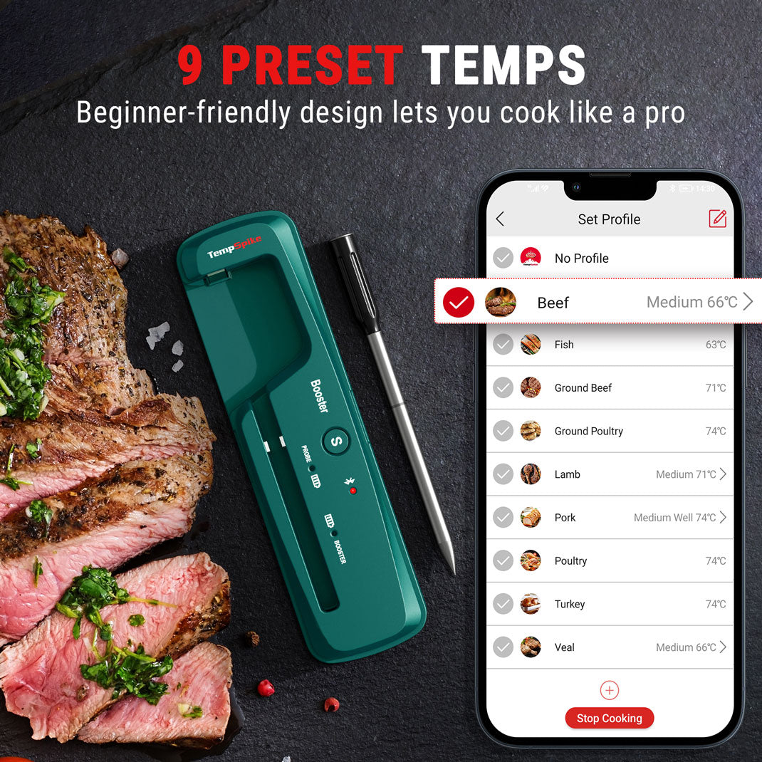 TempPro TempSpike TP961 Wireless Meat Thermometer + TP18S Instant-Read Thermometer — Value Pack