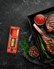 Termómetro inalámbrico para carne TP962 Twin TempSpike con Bluetooth (alcance de 152 m)