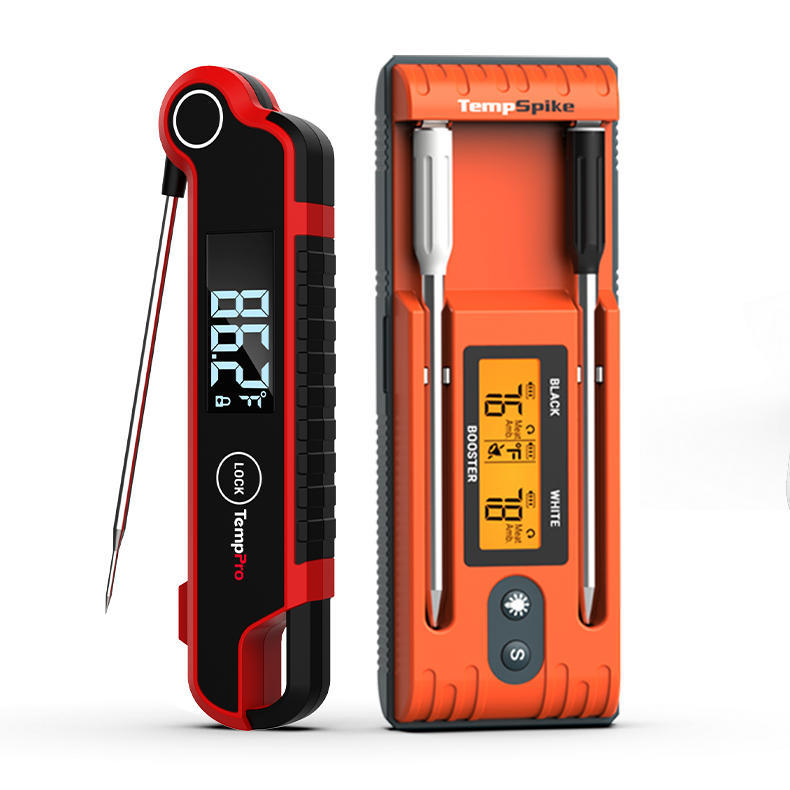 TempPro Twin TempSpike TP962 Wireless Meat Thermometer + TP620 Instant-Read Thermometer — Value Pack