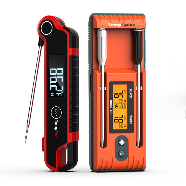 TempPro Twin TempSpike TP962 Wireless Meat Thermometer + TP620 Instant-Read Thermometer — Value Pack