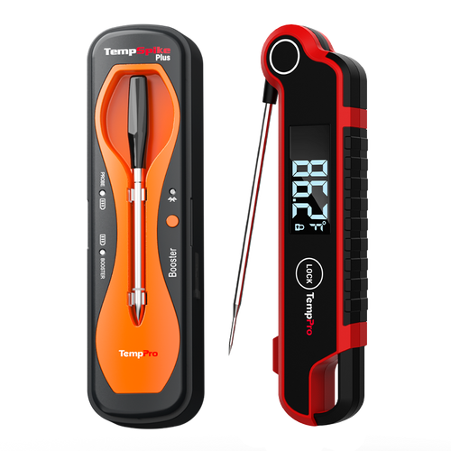 TempPro TempSpike Plus TP970 Wireless Meat Thermometer + TP620 Instant-Read Thermometer — Value Pack