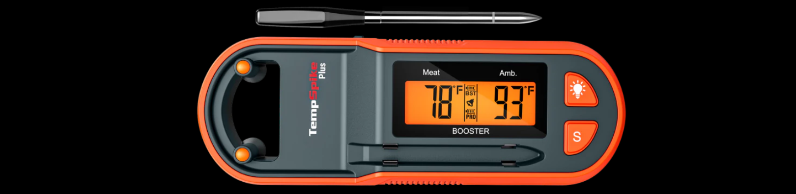 Thermomètre à viande Bluetooth sans fil TempSpike Plus TP971 – Portée de 183 m