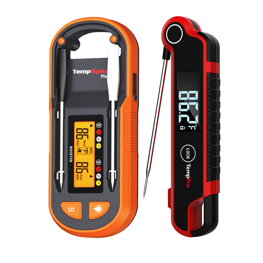 TempPro Twin TempSpike Plus TP972 Wireless Meat Thermometer + TP620 Instant-Read Thermometer — Value Pack