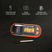 TempPro Twin TempSpike Plus TP972 Wireless Meat Thermometer + TP622W Lightning Instant-Read Thermometer — Value Pack