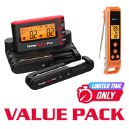 TempPro TempSpike Pro TP980 WiFi Meat Thermometer (2 Probes) + TP420 2-in-1 Infrared & Instant-Read Thermometer
