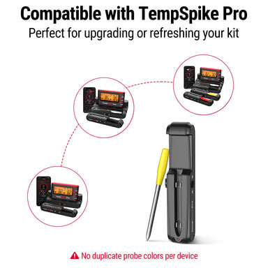 TempPro TempSpike Pro Yellow Wireless Probe — Genuine Replacement, for TP980