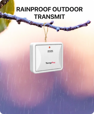 Sensor de humedad adicional TempPro TX-2B — 915MHz, para termómetros de interior/exterior
