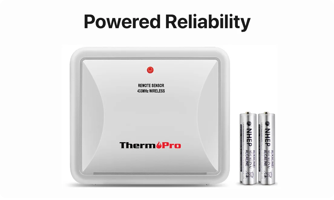 Sensor de humedad adicional ThermoPro TX-2B de 915 MHz