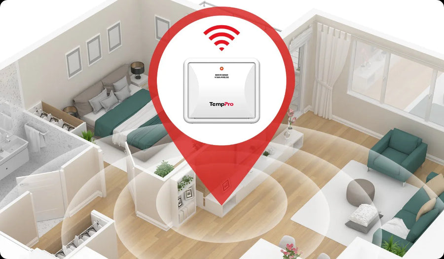 Sensor de humedad adicional TempPro TX-2B — 915MHz, para termómetros de interior/exterior