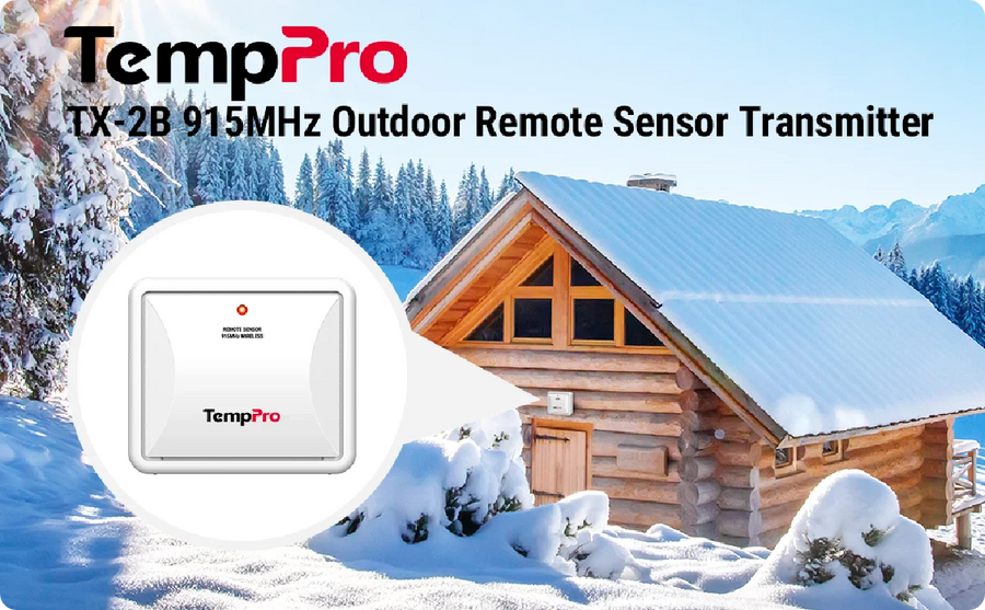 Sensor de humedad adicional TempPro TX-2B — 915MHz, para termómetros de interior/exterior