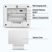 Sensor de humedad adicional TempPro TX-2B — 915MHz, para termómetros de interior/exterior