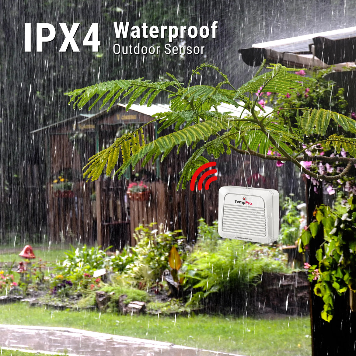 Sensor externo adicional TempPro TX-7B — para TP260B/TP280B, inalámbrico