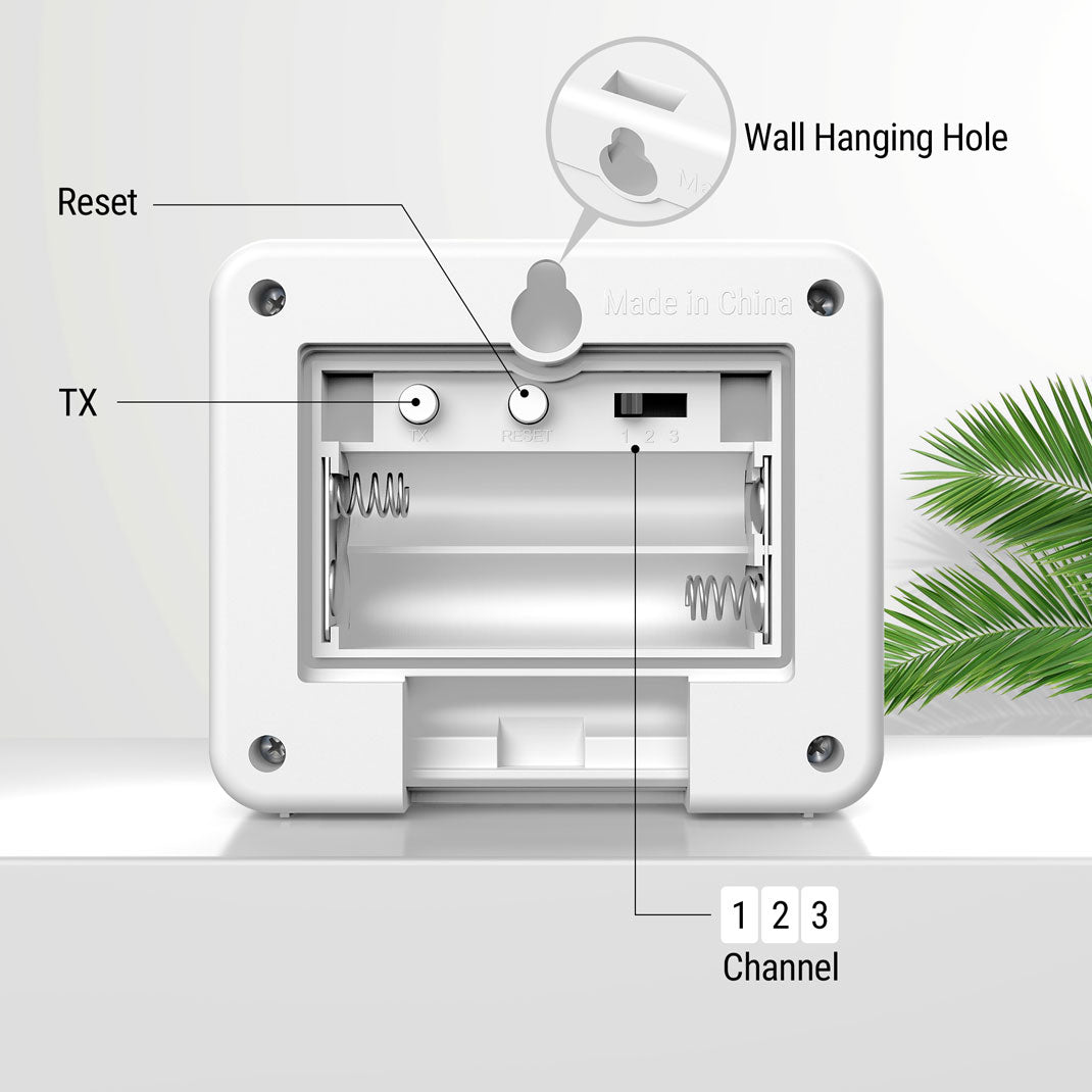 Sensor externo adicional TempPro TX-7B — para TP260B/TP280B, inalámbrico